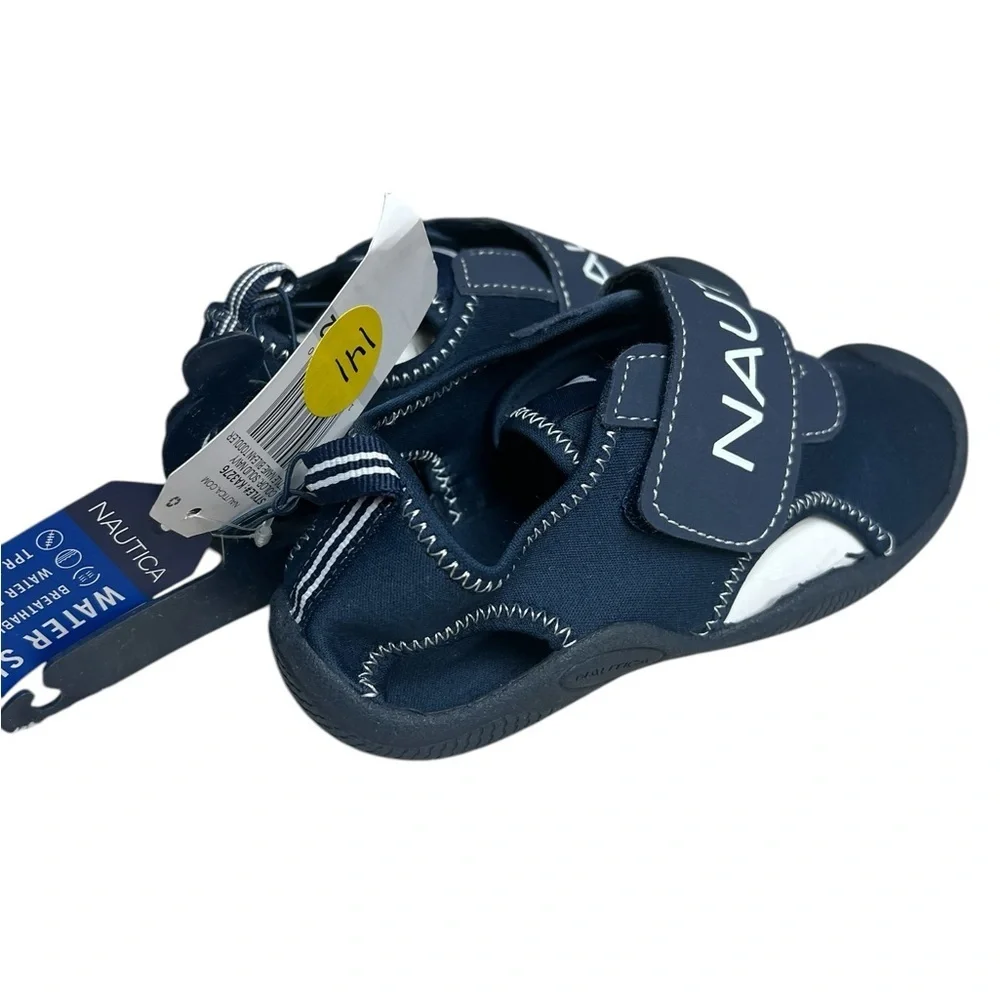 NWT Nautica Navy Neoprene Slip on Outdoor Water Shoe 12